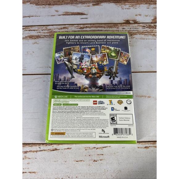 The LEGO Movie Videogame (Microsoft Xbox 360, 2014) - Picture 2 of 2